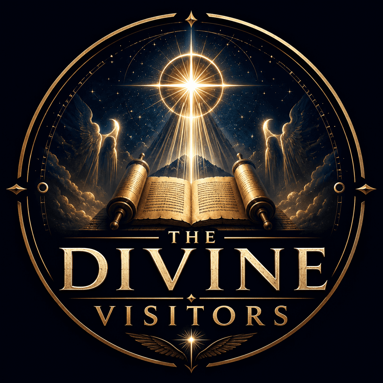 The Divine Visitors logo